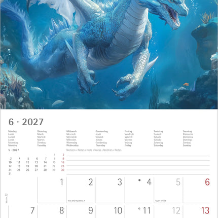 AlphaEdition Draken Kalender 2027