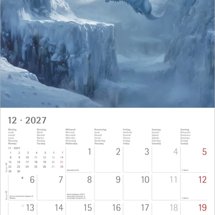 AlphaEdition Draken Kalender 2027