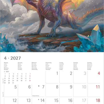 AlphaEdition Draken Kalender 2027
