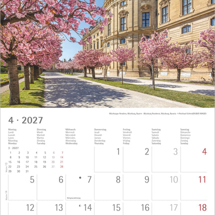 AlphaEdition Duitsland Kalender 2027
