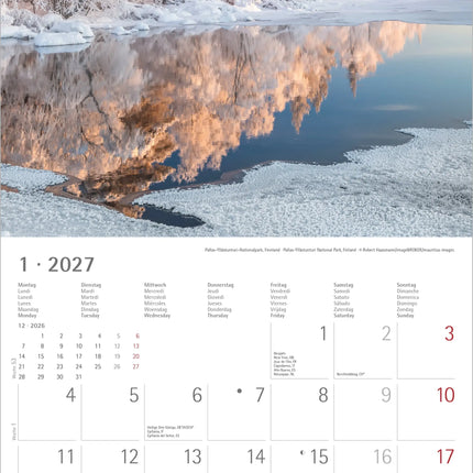 AlphaEdition Emoties Natuur Kalender 2027