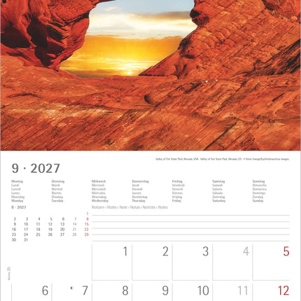 AlphaEdition Emoties Natuur Kalender 2027