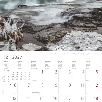 AlphaEdition Emoties Natuur Kalender 2027