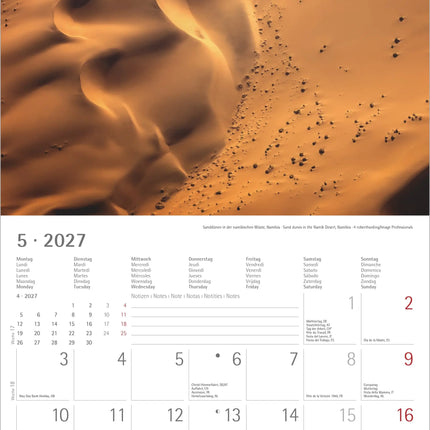 AlphaEdition Emoties Natuur Kalender 2027