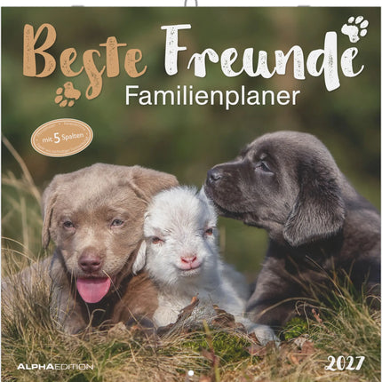 AlphaEdition FamiliePlanner Beste Vrienden Kalender 2027