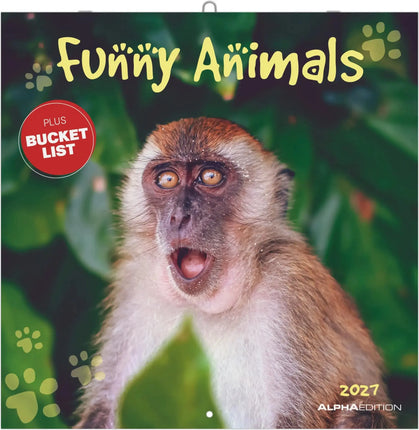 AlphaEdition Funny Animals Kalender 2027