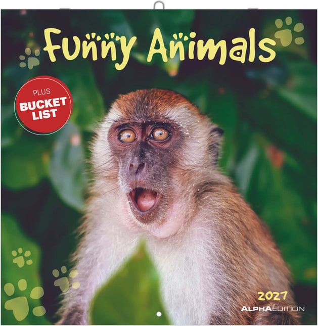 AlphaEdition Funny Animals Kalender 2027