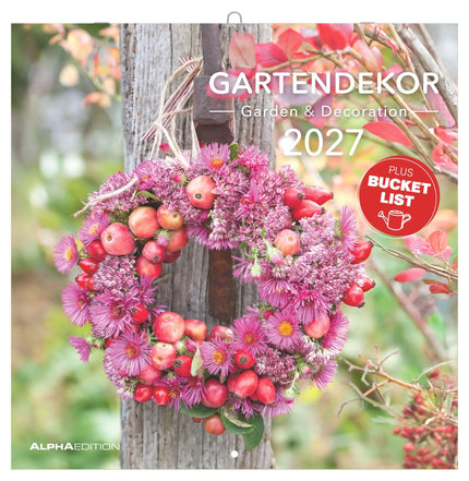 AlphaEdition Garden en Decoration Kalender 2027