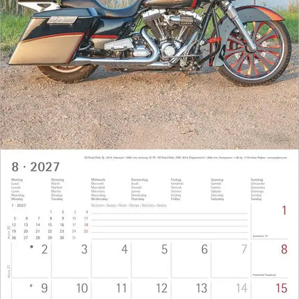 AlphaEdition Harleys Kalender 2027