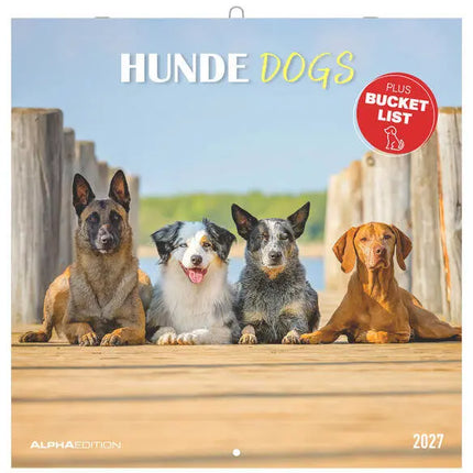 AlphaEdition Honden Kalender 2027