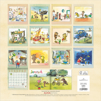 AlphaEdition Janosch Kalender 2027
