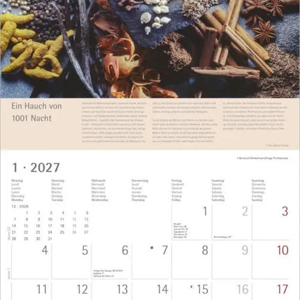 AlphaEdition Kruiden en Specerijen Kalender 2027