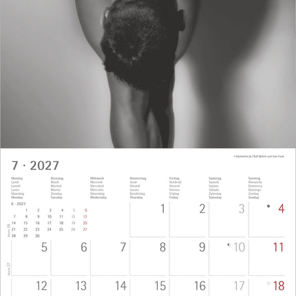 AlphaEdition Mijn Mannen Kalender 2027