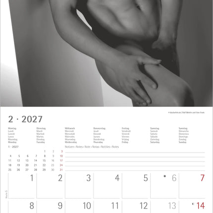 AlphaEdition Mijn Mannen Kalender 2027