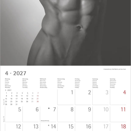 AlphaEdition Mijn Mannen Kalender 2027