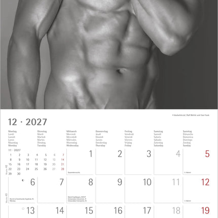 AlphaEdition Mijn Mannen Kalender 2027