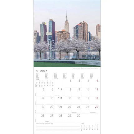 AlphaEdition Mijn New York Kalender 2027 – AlphaEdition