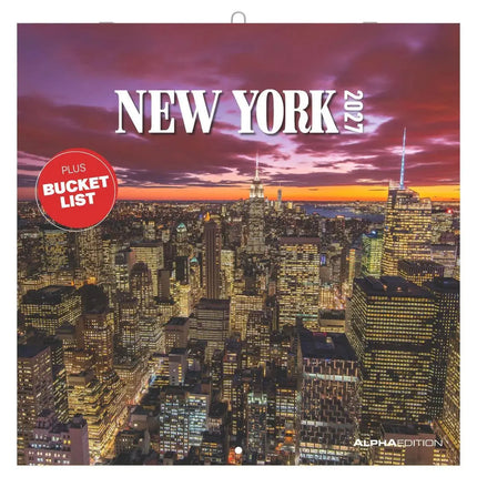 AlphaEdition Mijn New York Kalender 2027 – AlphaEdition