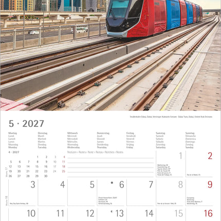 AlphaEdition Mijn Spoorwegen Kalender 2027 – AlphaEdition