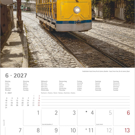 AlphaEdition Mijn Spoorwegen Kalender 2027 – AlphaEdition