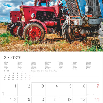 AlphaEdition Mijn Traktoren Kalender 2027
