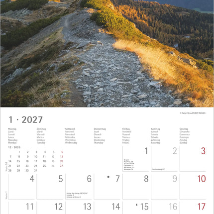 AlphaEdition Paden Kalender 2027