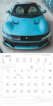 AlphaEdition Snelle Auto's Kalender 2027