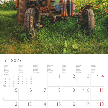 AlphaEdition Spoorwegen Kalender 2027
