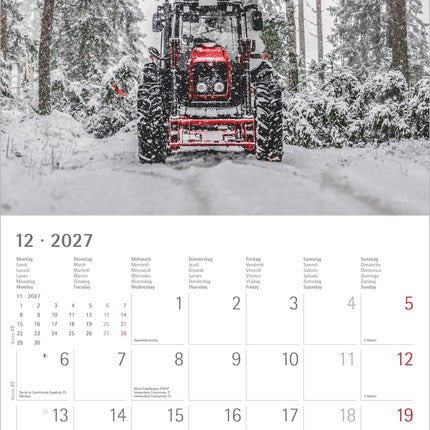 AlphaEdition Spoorwegen Kalender 2027
