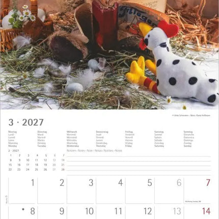 AlphaEdition Teddy Bears Kalender 2027