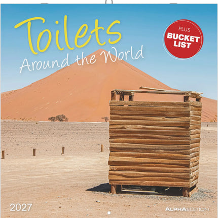 AlphaEdition Toiletten over de hele Wereld Kalender 2027
