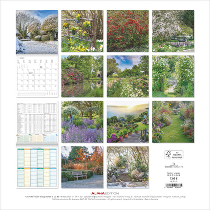 AlphaEdition Tuin Magie Kalender 2027