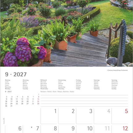 AlphaEdition Tuin Magie Kalender 2027