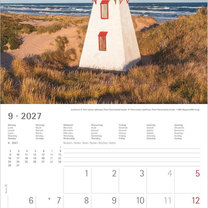 AlphaEdition Vuurtoren Kalender 2027