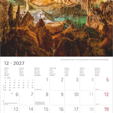 AlphaEdition WereldWonderen Kalender 2027