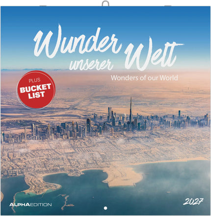 AlphaEdition WereldWonderen Kalender 2027