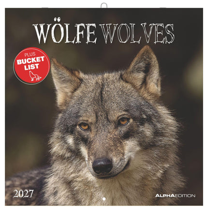 AlphaEdition Wolven Kalender 2027