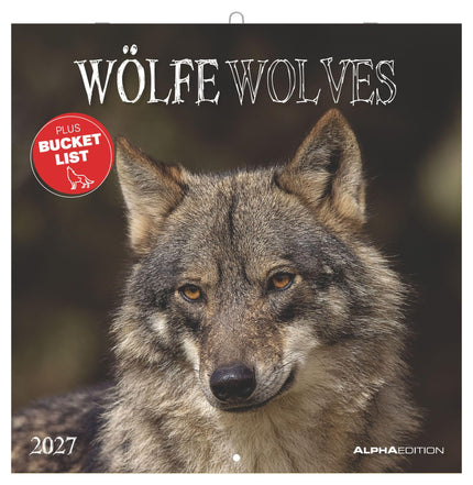 AlphaEdition Wolven Kalender 2027