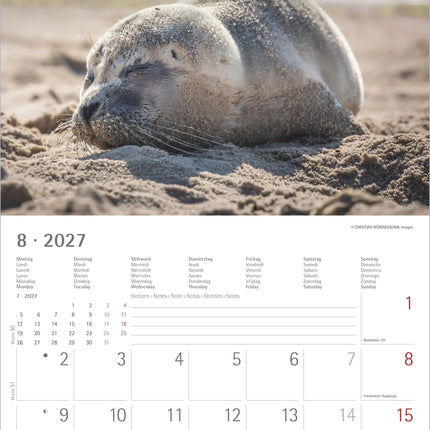AlphaEdition Zee uitzicht Kalender 2027