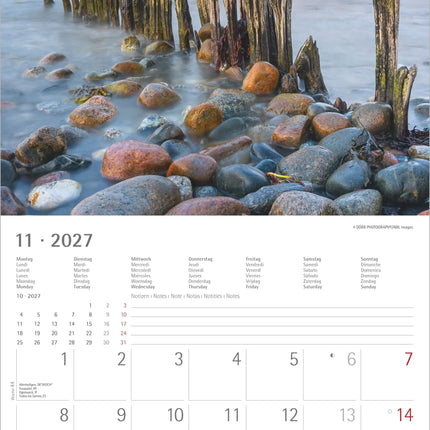 AlphaEdition Zee uitzicht Kalender 2027