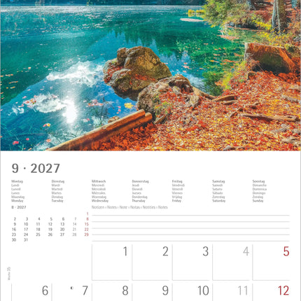 AlphaEdition Zonnige Momenten Kalender 2027