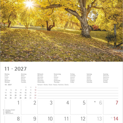 AlphaEdition Zonnige Momenten Kalender 2027