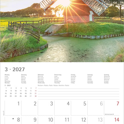 AlphaEdition Zonnige Momenten Kalender 2027