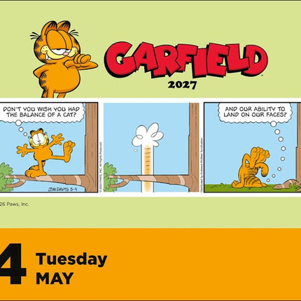 Andrews McMeel Garfield Boxed Kalender 2027
