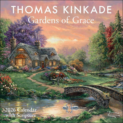 Andrews McMeel Kinkade Gardens Of Grace Kalender 2026