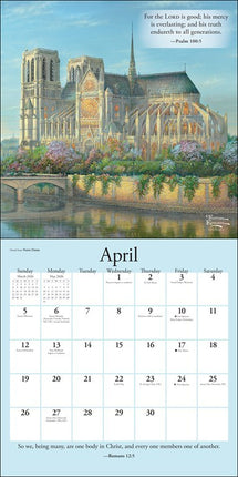 Andrews McMeel Kinkade Gardens Of Grace Kalender 2026