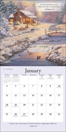 Andrews McMeel Kinkade Gardens Of Grace Kalender 2026