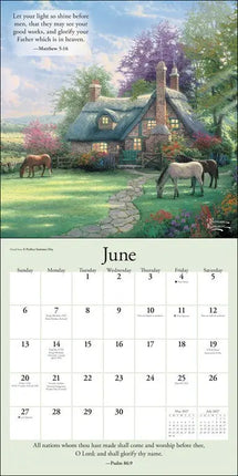 Andrews McMeel Kinkade Gardens Of Grace Kalender 2027