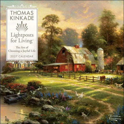 Andrews McMeel Kinkade Lightposts For Living Kalender 2027