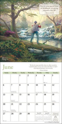 Andrews McMeel Kinkade Lightposts For Living Kalender 2027